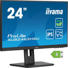 iiyama ProLite XUB2463HSU-B1 computer monitor 61 cm (24&quot;) 1920 x 1080 pixels Full HD LED Black