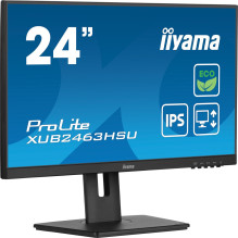 iiyama ProLite XUB2463HSU-B1 computer monitor 61 cm (24&quot;) 1920 x 1080 pixels Full HD LED Black