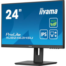 iiyama ProLite XUB2463HSU-B1 computer monitor 61 cm (24&quot;) 1920 x 1080 pixels Full HD LED Black