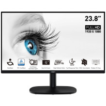 MSI Pro MP245V kompiuterio monitorius 60,5 cm (23,8 colio) 1920 x 1080 pikselių Full HD LCD juodas