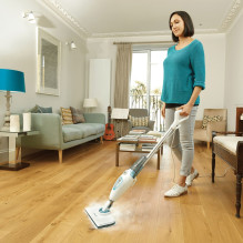 Black &amp; Decker FSM1605 steam cleaner Steam mop 0.35 L 1300 W White