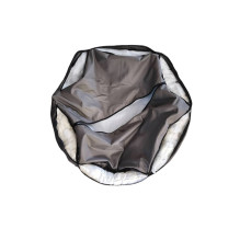 GO GIFT Hexagon grey XXL - pet bed - 90 x 63 x 16 cm