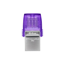 Kingston Technology DataTraveler 64GB microDuo 3C 200MB / s dual USB-A + USB-C