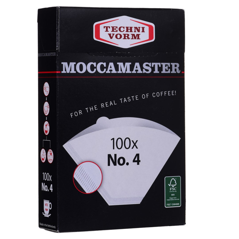 Filter Set for coffee machines MOCCAMASTER No 4