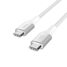 Belkin CAB015bt1MWH USB kabelis 1 m USB 2.0 USB C Baltas