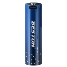 Baterija 18650 įkraunama su USB-C lizdu, 3.7V, 2000mAh, Li-Ion