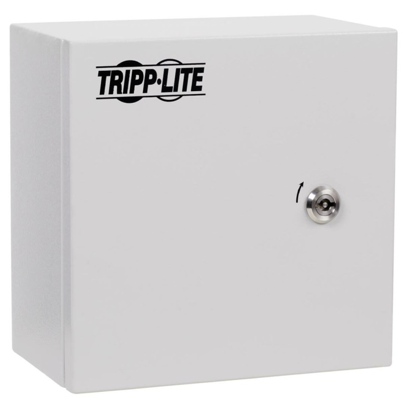 Tripp Lite SRIN4101010 SmartRack Outdoor Industrial Enclosure with Lock - NEMA 4, Surface Mount, Metal Construction, 10 