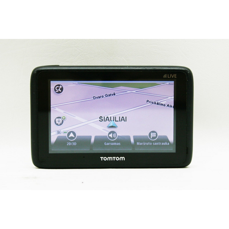 TomTom GO LIVE 1000 Navigacinė sistema automobiliams naudota su EU žemėlapiais