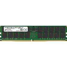 Server Memory Module, MICRON, DDR5, 64GB, RDIMM, 4800 MHz, CL 40, 1.1 V, MTC40F2046S1RC48BR