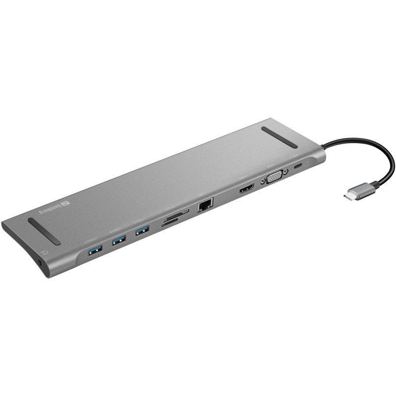 Sandberg 136-31 USB-C 10-in-1 Docking Station