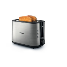 Philips Viva Collection HD2650 / 90 toaster 2 slice(s) 950 W Black, Stainless steel