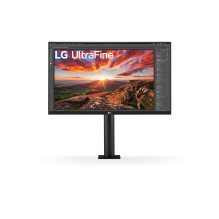 LG UltraFine Ergo LED display 68.6 cm (27&quot;) 3840 x 2160 pixels 4K Ultra HD Black