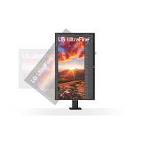 LG UltraFine Ergo LED display 68.6 cm (27&quot;) 3840 x 2160 pixels 4K Ultra HD Black