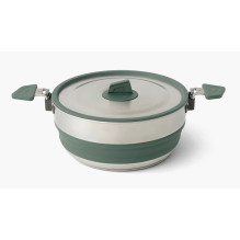 Sea To Summit Detour Pot 3 L Green, Stainless steel