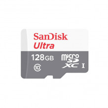 Memory card SanDisk Ultra Android microSDXC 128GB 100MB/ s Class 10 UHS-I (SDSQUNR-128G-GN6MN)