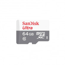 Memory card SanDisk Ultra Android microSDXC 64GB 100MB/ s Class 10 UHS-I (SDSQUNR-064G-GN3MN)