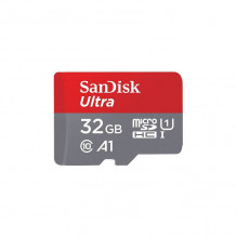 Atminties kortelė SanDisk Ultra Android microSDXC 32GB 120MB/ s A1 Cl.10 UHS-I (SDSQUA4-032G-GN6MA)