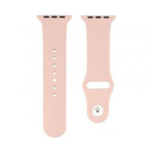 Connect Watch 38 / 40 / 41 mm silikoninė kilpa (132 mm M / L) rožinė smėlio spalva
