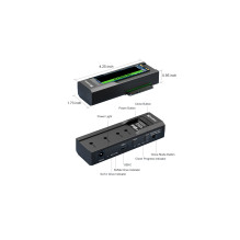 Sandberg 136-49 USB 3.2 Cloner &amp; Dock, skirtas M2 + NVMe + SATA