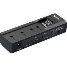 Sandberg 136-49 USB 3.2 Cloner &amp; Dock for M2 + NVMe + SATA