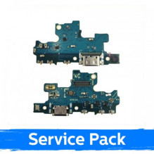 Krovimo lizdas skirtas Samsung G770 S10 Lite su lanksčiąja jungtimi / plata (Service Pack)