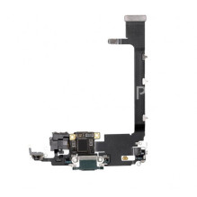 Krovimo lizdas skirtas iPhone 11 Pro Max su lanksčiąja jungtimi / Black / OEM