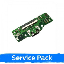 Krovimo lizdas skirtas Samsung T295 Tab A 8.0'' su lanksčiąja jungtimi / plata (Service Pack)