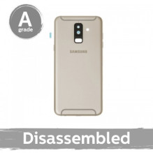 Galinis dangtelis skirtas Samsung A605 A6+ auksinis 100% originalus (10 / 10 naudotas) su kameros stikliukais
