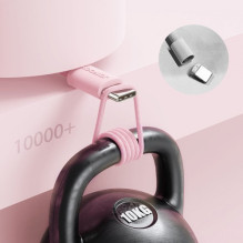 USB Kabelis Joyroom &quot;S-1030M13&quot; rožinis &quot;Lightning&quot; 100cm