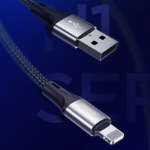 USB Kabelis Joyroom &quot;S-1030N1&quot; raudonas &quot;Lightning&quot; 100cm (iki 3A)