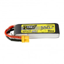 Baterija Tattu R-Line 550 mAh 7,4 V 95C 2S1P XT30