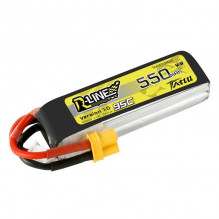 Baterija Tattu R-Line 550 mAh 7,4 V 95C 2S1P XT30