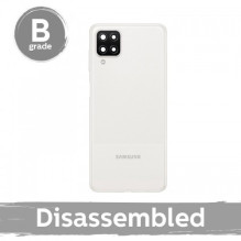 Galinis dangtelis skirtas Samsung A125 A12 / White / su stikliukais 100% originalus (9 / 10 naudotas)