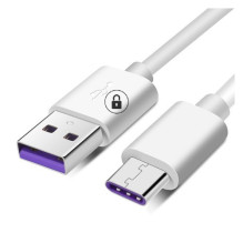 USB Kabelis Xiaomi &quot;Mi Cable&quot; baltas &quot;Type-C&quot; (iki 5A) / originalus įpakavimas