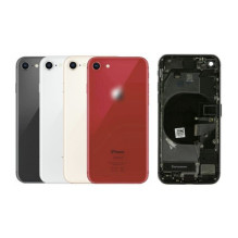 Galinis dangtelis skirtas iPhone 8 / Red / (Pilnas korpusas + Smulkios dalys) / OEM