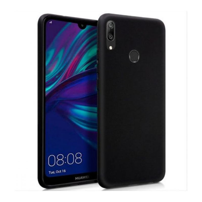 Huawei Y7 2019 Silicone case Black