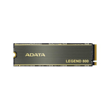 SSD, ADATA, LEGEND 800, 500GB, M.2, PCIE, NVMe, 3D NAND, Rašymo greitis 2200 MB/s, Skaitymo greitis 3500 MB/s, TBW 300 T