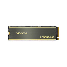 SSD, ADATA, LEGEND 800, 500GB, M.2, PCIE, NVMe, 3D NAND, Write speed 2200 MBytes / sec, Read speed 3500 MBytes / sec, TB