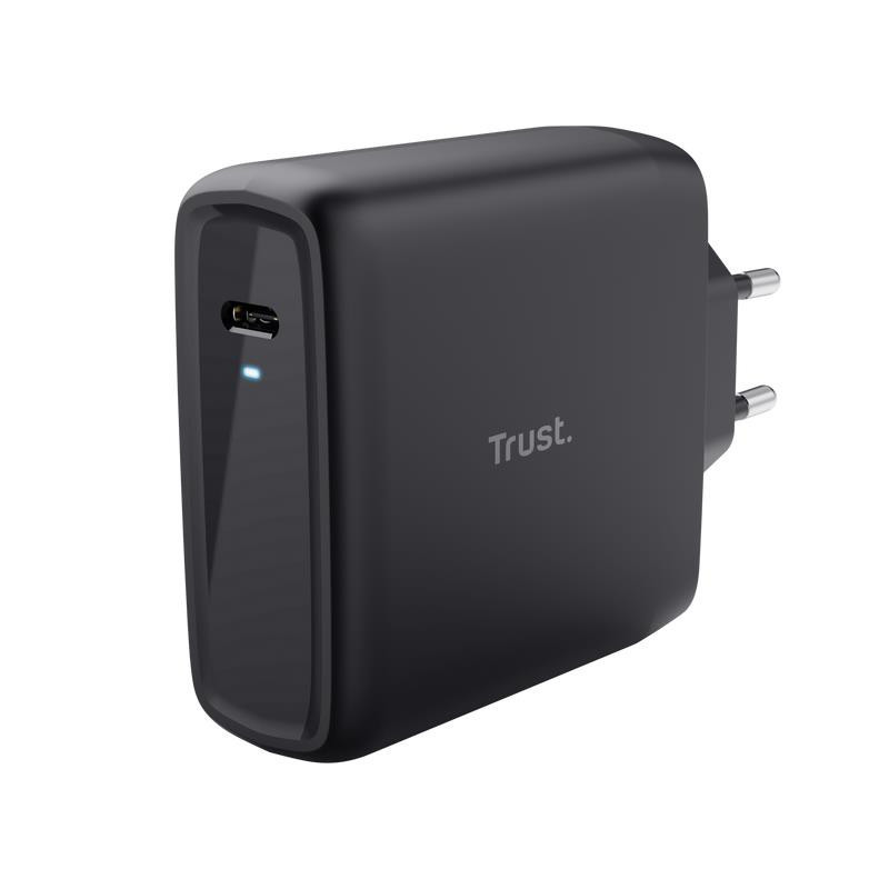 MOBILE CHARGER WALL MAXO 100W / USB-C BLACK 24818 TRUST