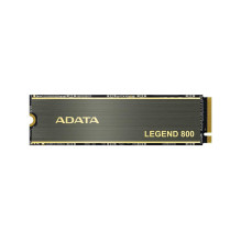 SSD, ADATA, LEGEND 800, 1TB, M.2, PCIE, NVMe, 3D NAND, Write speed 2200 MBytes / sec, Read speed 3500 MBytes / sec, TBW 