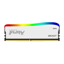 Kingston Technology FURY 16GB 3200MT / s DDR4 CL16 DIMM Beast White RGB SE