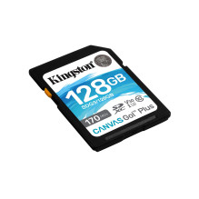 Kingston Technology 128GB SDXC Canvas Go Plus 170R C10 UHS-I U3 V30