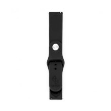 Connect 22mm Silicone Loop (S / M 110mm) Black