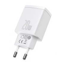 Baseus Baseus Compact fast charger USB / USB Type C 20W 3A Power Delivery Quick Charge 3.0 white (CCXJ-B02) White
