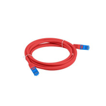 LANBERG PATCHCORD S / FTP CAT.6A 0,5M RED LSZH