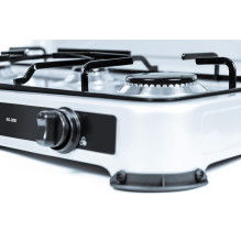 PROMIS KG400 Four-burner gas stove silver