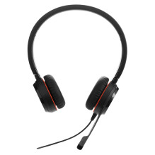 Jabra Evolve 20SE UC Stereo Headset Wired Head-band Office / Call center USB Type-A Bluetooth Black