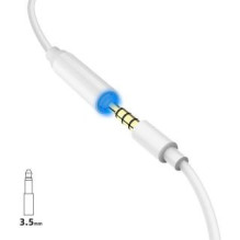 Dudao Dudao audio adapter headphone adapter from Lightning to 3.5 mm mini jack white (L16i white)