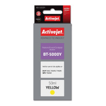 Activejet AB-5000Y Ink Bottle (replacement for Brother BT-5000Y Supreme 50 ml yellow)