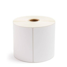 Adhesive labels for thermal printer, TOP Thermal 100x150mm, 4"x6", 500 pcs. in a roll